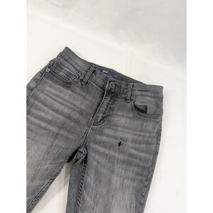 BKE Mens Jeans 28x34 Alec Black Dark Wash Straight Leg Stretch Denim Excellent